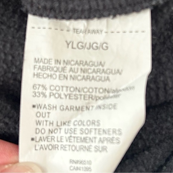 Under Armour Boys Faded Black Camo Hoodie Sweatshirt Youth Large Pocket Unisex - Picture 8 of 8